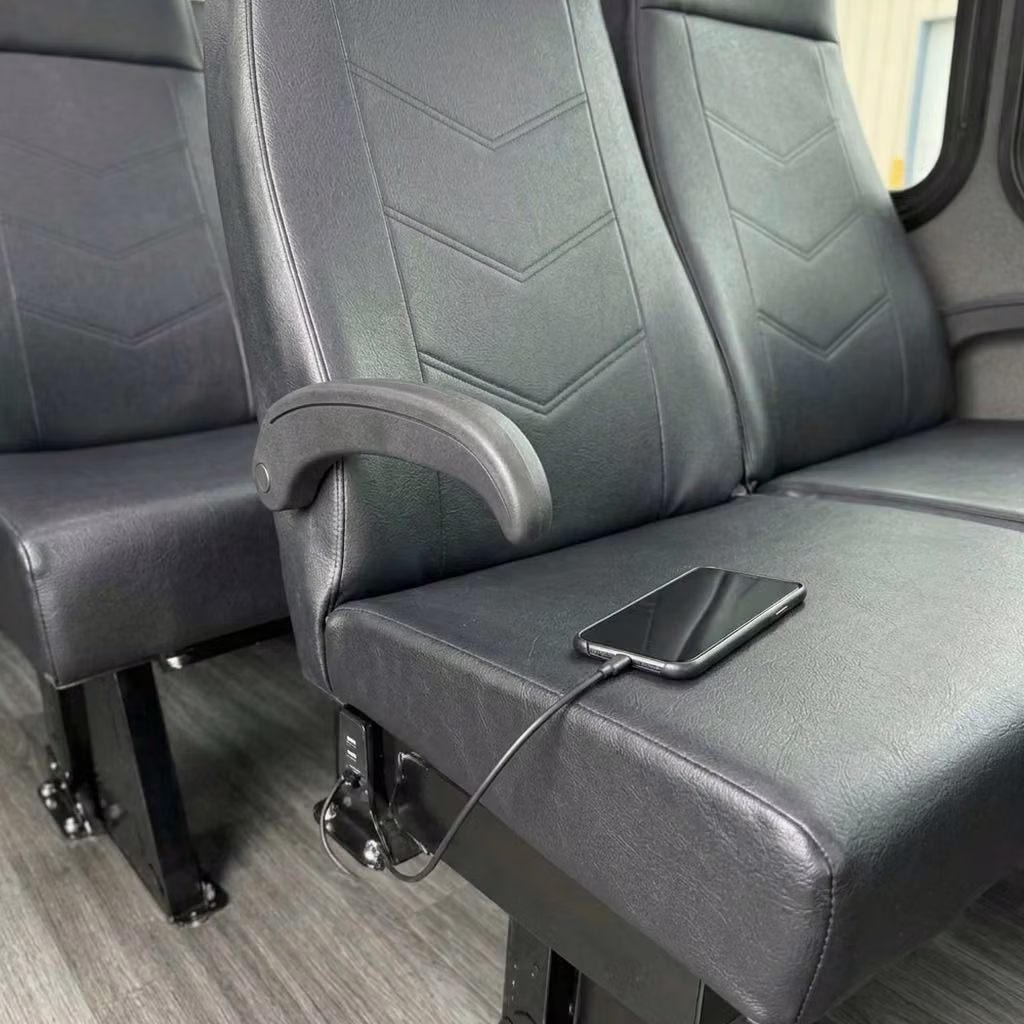 san pablo 15 passenger minibus usb charging