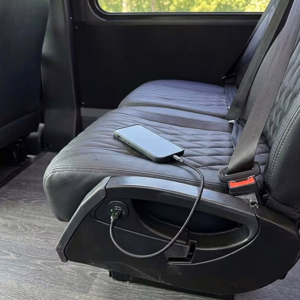 san pablo 20 passenger minibus usb charging