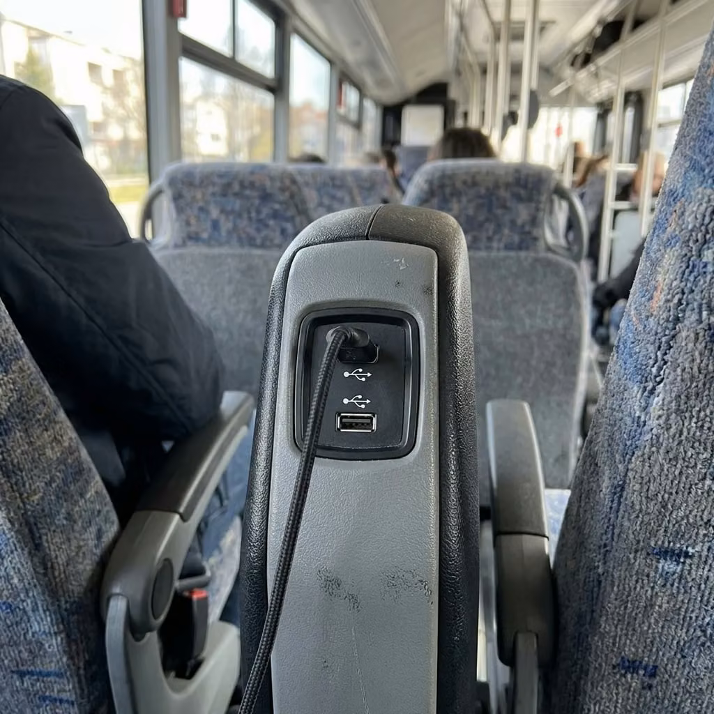 san pablo 28 passenger minibus usb charging