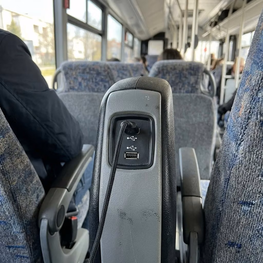 san pablo 30 passenger minibus usb charging