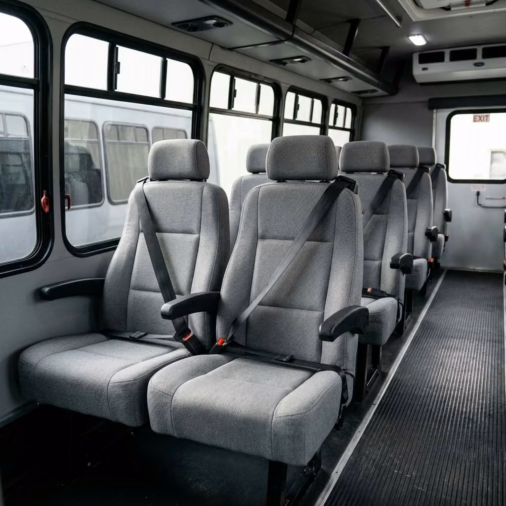 san pablo 35 passenger minibus reclining seats