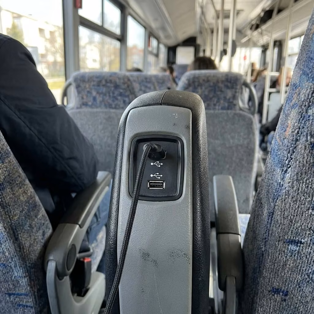 san pablo 35 passenger minibus usb charging