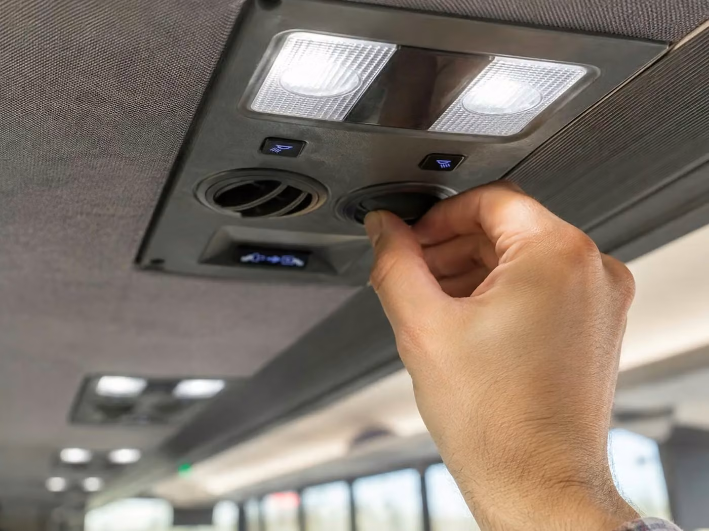 san pablo charter bus climate control