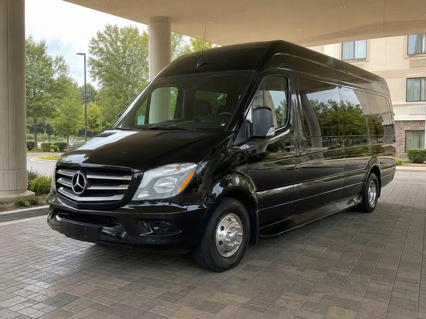 san pablo sprinter van rental with driver tinted windows