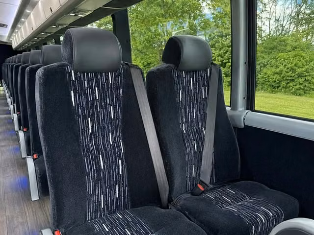 san pablo charter bus interior